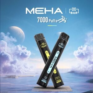 MEHA XBAR 魅嗨小黑條7000口拋棄式電子煙 | Meha Xbar 一次性電子煙7000口 | 續航持久-台灣現貨兩到三天送達